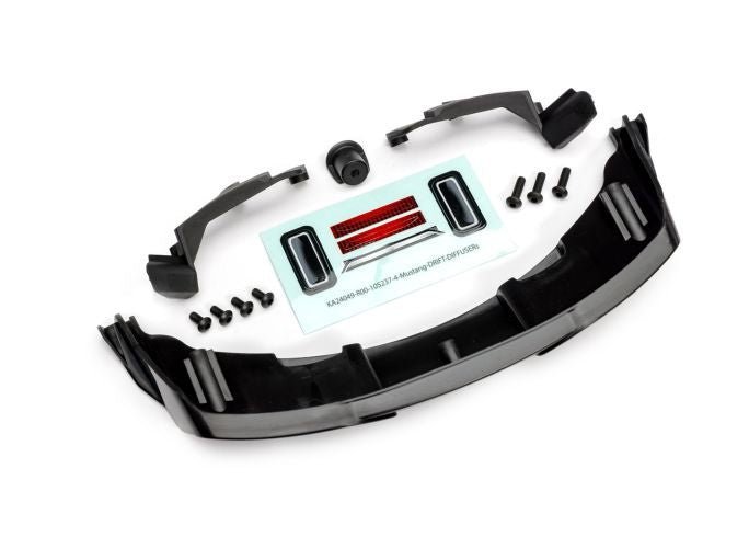 10513 Traxxas Rear Diffuser/Body Supports