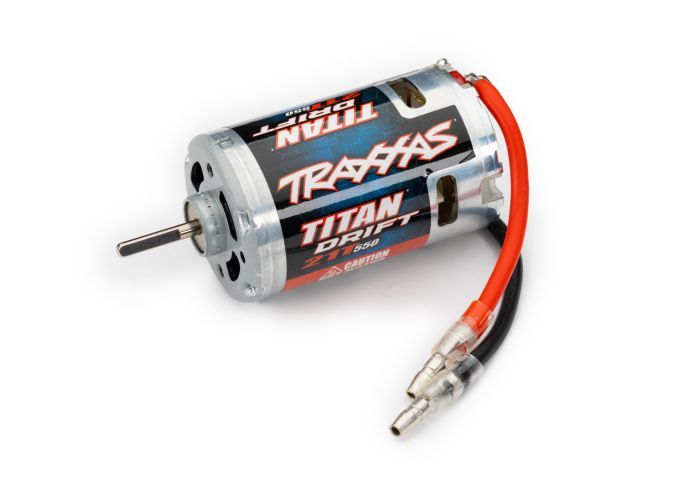 TRA10530 Moteur Traxxas Titan 550 21 tours 