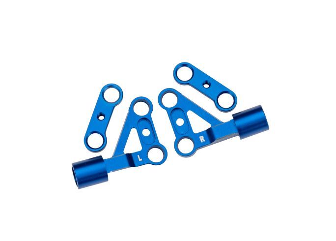 10533-BLUE Bras de suspension Traxxas supérieur avant en aluminium bleu 