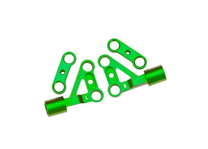 10533-GRN Bras de suspension supérieur avant Traxxas en aluminium vert 