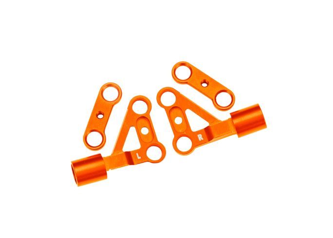 10533-ORNG Bras de suspension avant supérieur Traxxas en aluminium orange 