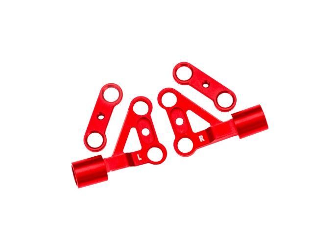 10533-RED Bras de suspension supérieur avant Traxxas en aluminium rouge 