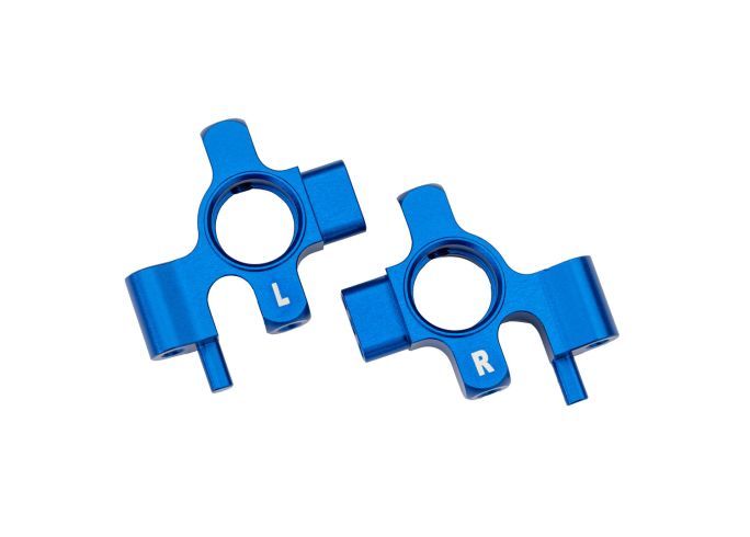 10537-BLUE Blocs de direction Traxxas G&amp;R en aluminium bleu 