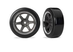 10576 Traxxas T&amp;W Six Spk Wheel Drft Pneu arrière 