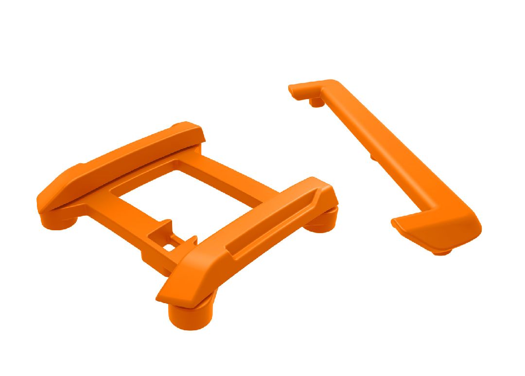 10717-ORNG Traxxas Skid plate (roof)(orange)(for #10711 body)