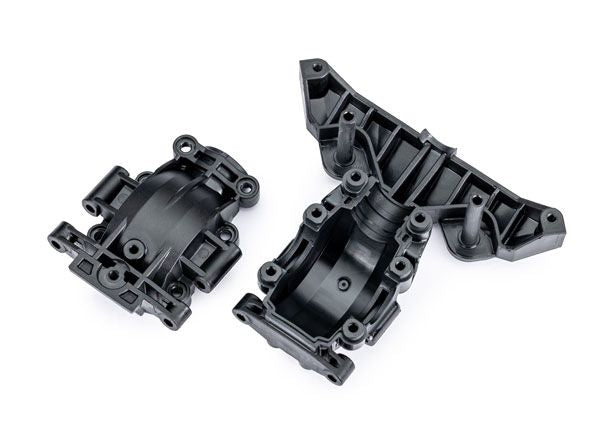 10728 Traxxas Bulkhead, front (upper & lower)