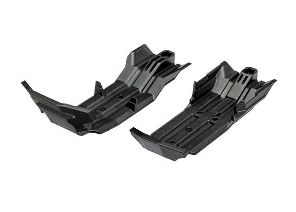 10737 Traxxas Skid plate, front (1), rear (1)