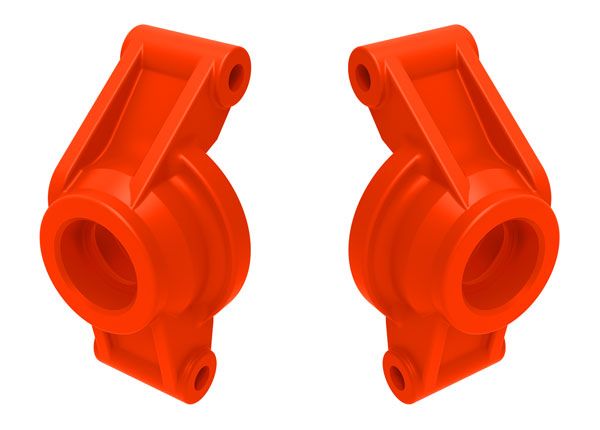 10752-RED Traxxas Carriers, stub axle (red) (rear) (left & right)