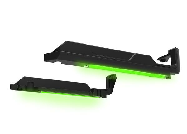 10799-GRN Traxxas LED light set, green, complete (underbody) (Mini Maxx)