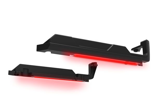 10799-RED Traxxas LED light set, red, complete (underbody) (Mini Maxx)