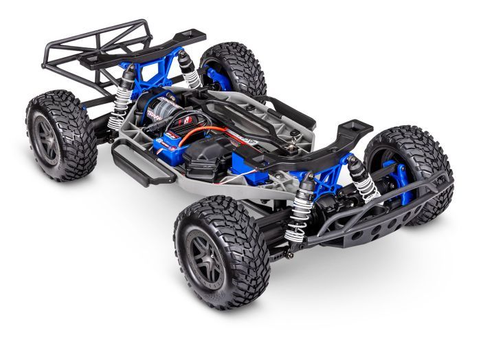 68154-4FOX Traxxas Slash 1/10 4X4 BL-2s Brushless Short Course Truck - Fox