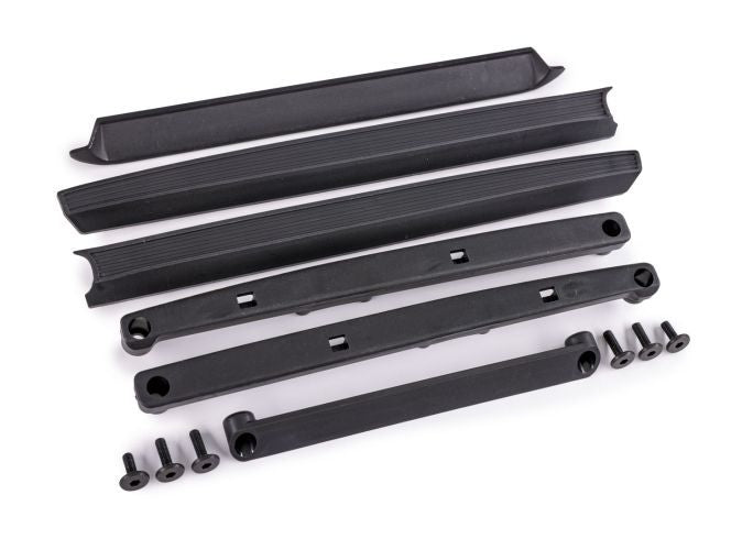 Rails/retenues de lit Traxxas 8189. Compatible avec les carrosseries n° 8187 