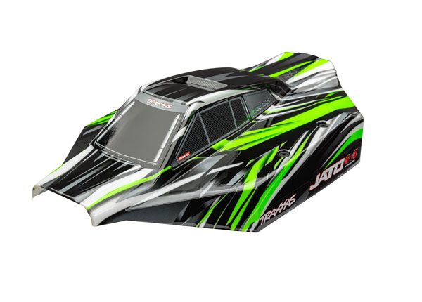 9018-GRN Traxxas Body, Jato® 4X4 Brushless, green (painted)