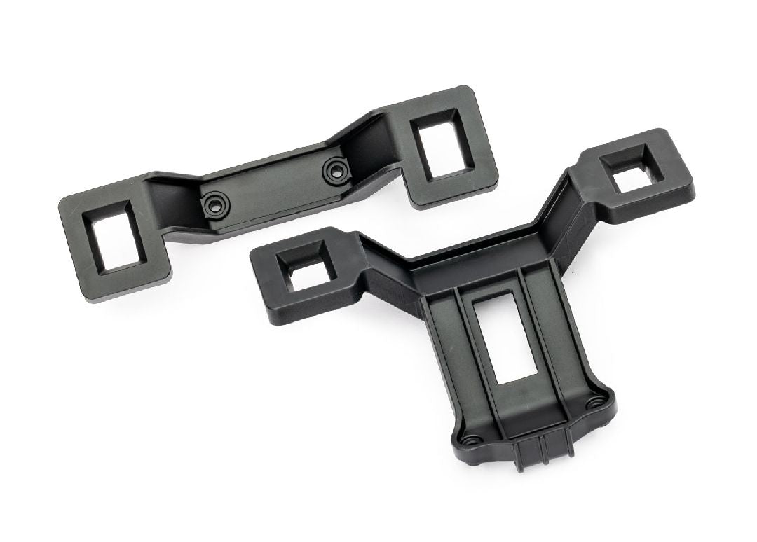 9040 Traxxas Body mounts, front & rear (for clipless body mounting)