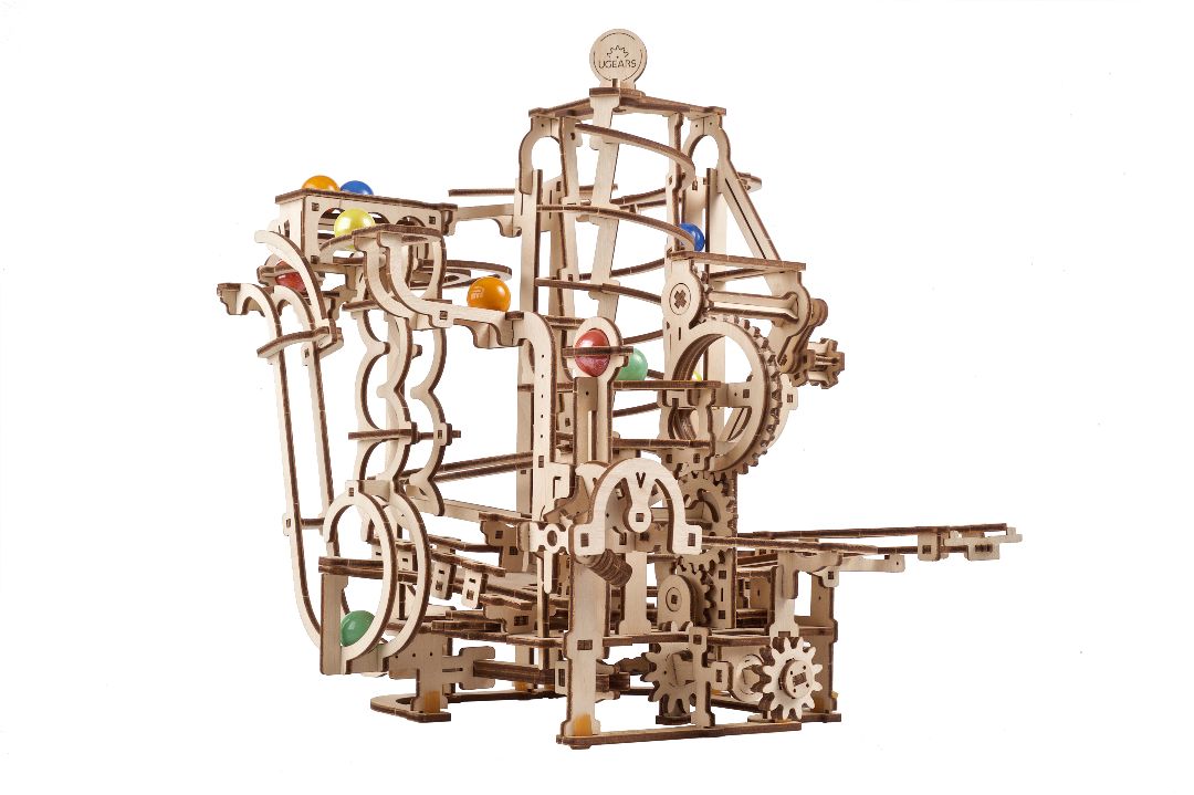 UGR70177 UGears Marble Run Spiral Hoist - 266 Pieces