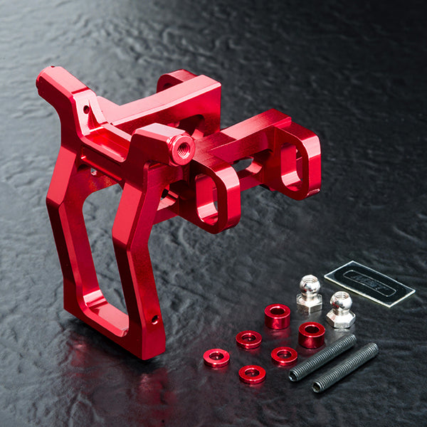 210645R RMX alum. lightweight integrated front head mount (red)