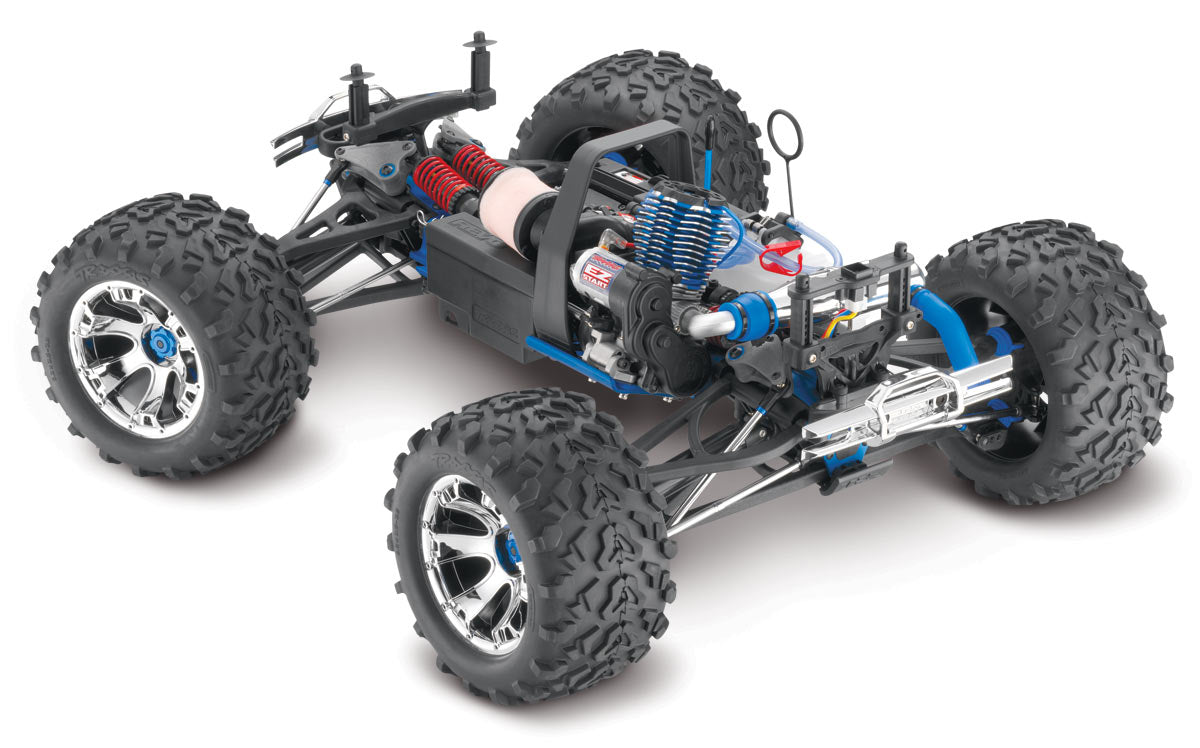 53097 3 Traxxas Revo 3.3 4WD RTR Nitro Monster Truck Silver