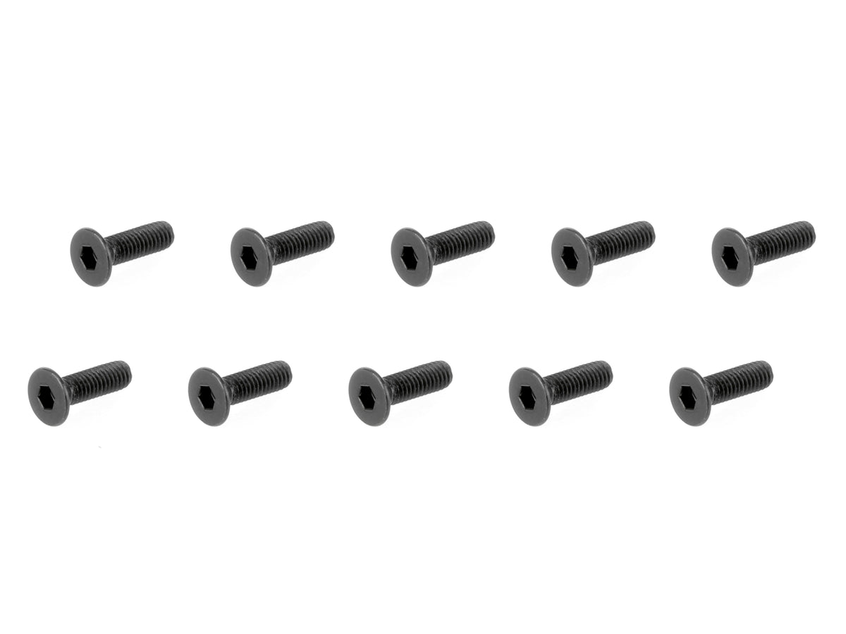 AR722310 FLAT HEAD HEX MACHINE SCREW M3x10mm (10pcs) ARAC9811