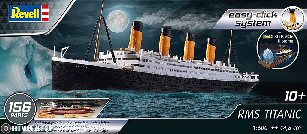 RVG5599 RMS TITANIC Y ROMPECABEZAS 3D (ICEBERG) (1/600)