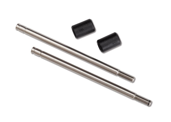 8161 Shock shaft, 3x57mm (GTS) (2) (includes bump stops) (for use with TRX-4® Long Arm Lift Kit)