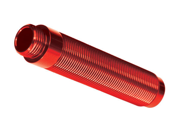 8162R Cuerpo, amortiguador GTS, largo (aluminio, anodizado rojo) (1) (para usar con el kit de elevación de brazo largo TRX-4® n.º 8140R)