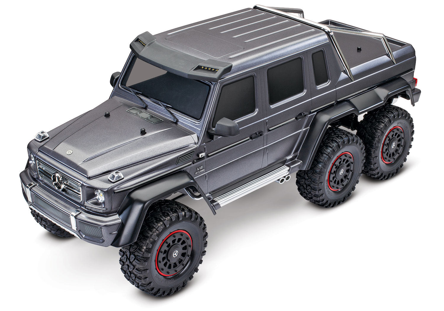 88096-4 Traxxas Mercedes-Benz G 63 AMG TRX6 6x6 Silver