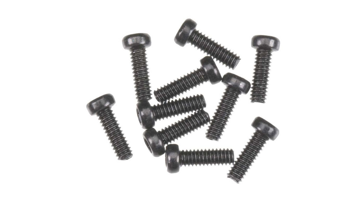 AXIC0013 Cabezal de tapa M2x6mm Óxido negro (10) 