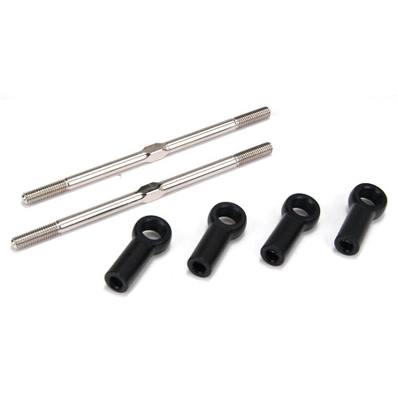 LOSA6546 Turnbuckles, 5mm x 107mm with Ends