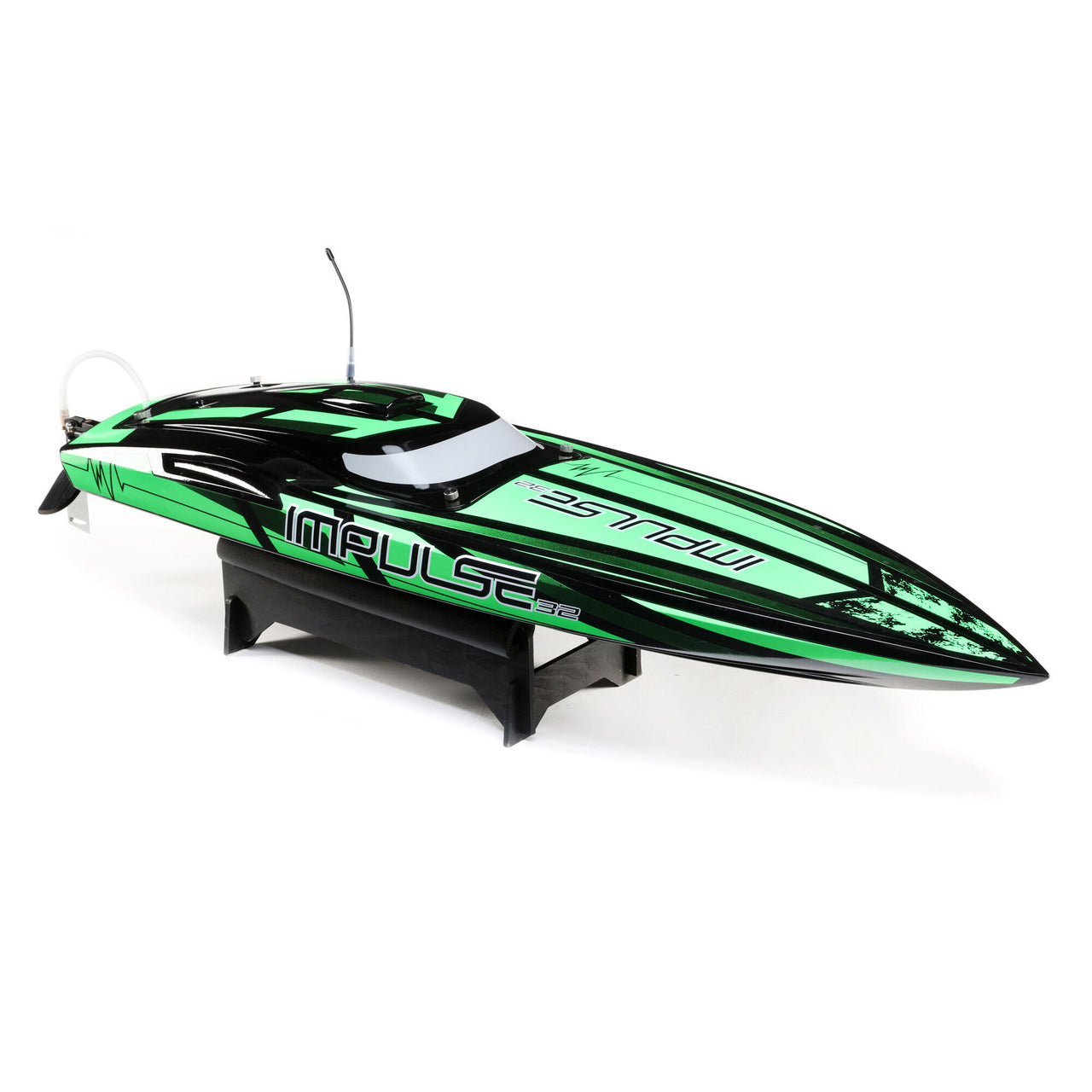 PRB08037T1 Impulse 32" Brushless Deep-V RTR with Smart, Black/Green