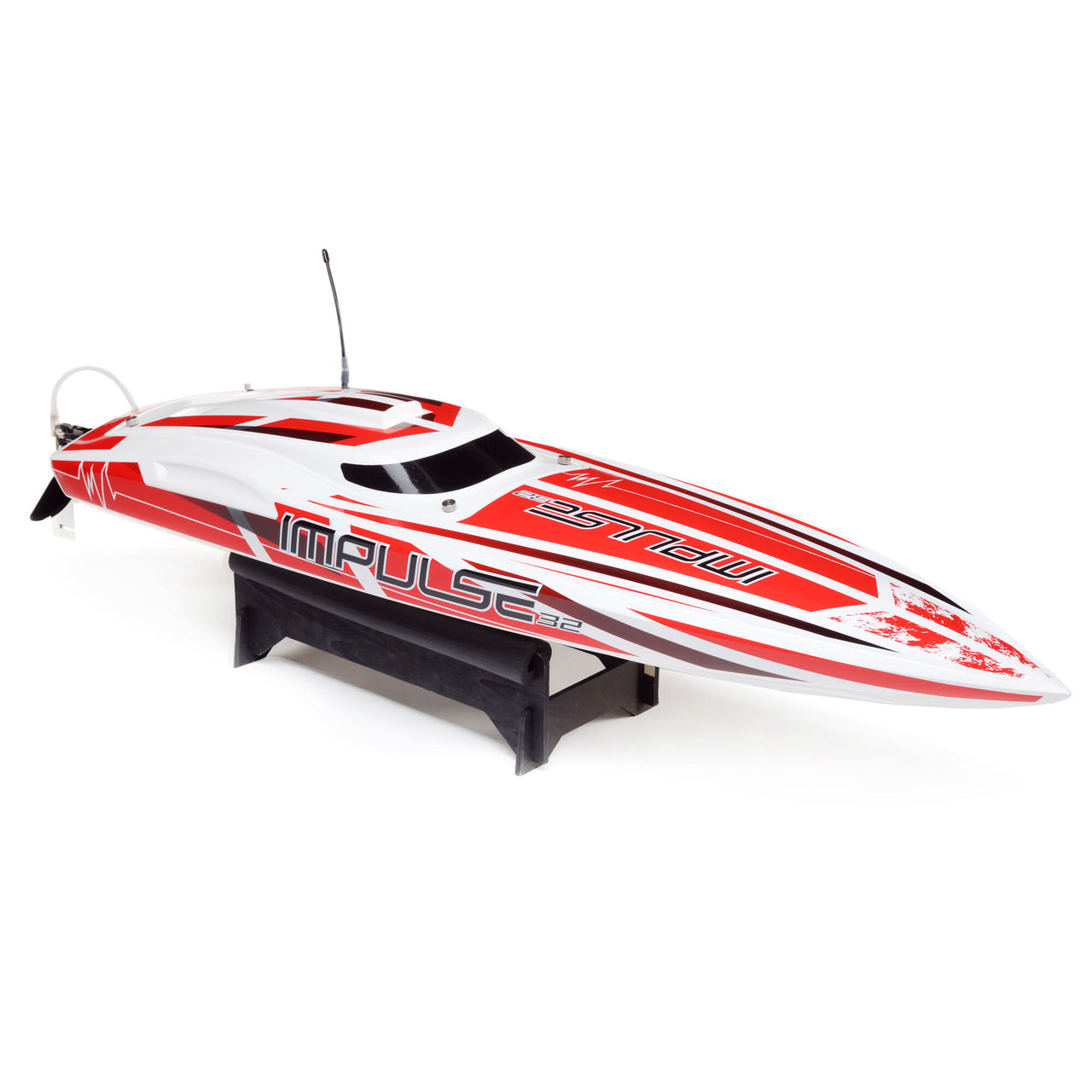 PRB08037T2 Impulse 32" Brushless Deep-V RTR with Smart, White/Red