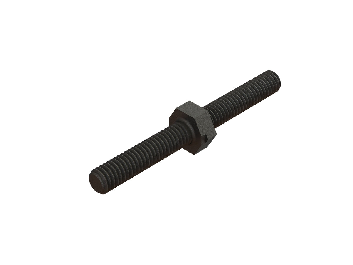 ARA340155 TENSIONADOR DE ACERO M4x40mm (Negro) (1ud)