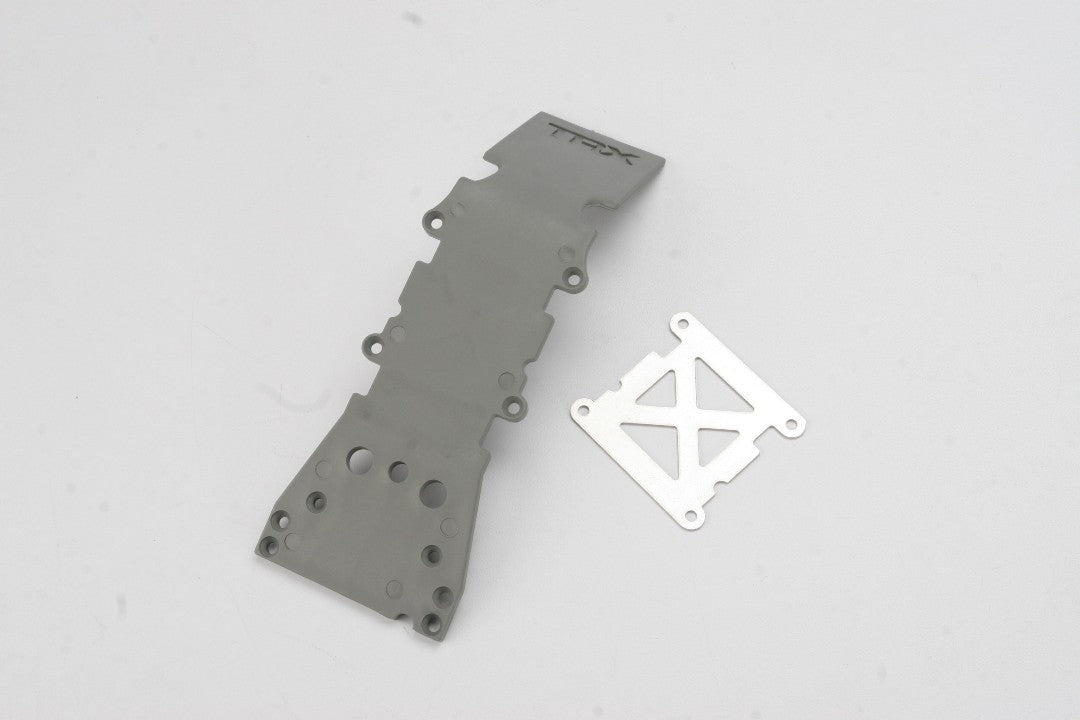 4937a Traxxas Front Skidplate (Grey)