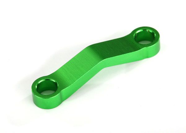 6845G Drag link, machined 6061-T6 aluminum (green-anodized)