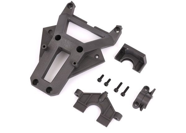 Support de servo Traxxas 7820/couvercle de cloison/renfort de châssis/couvercle de direction