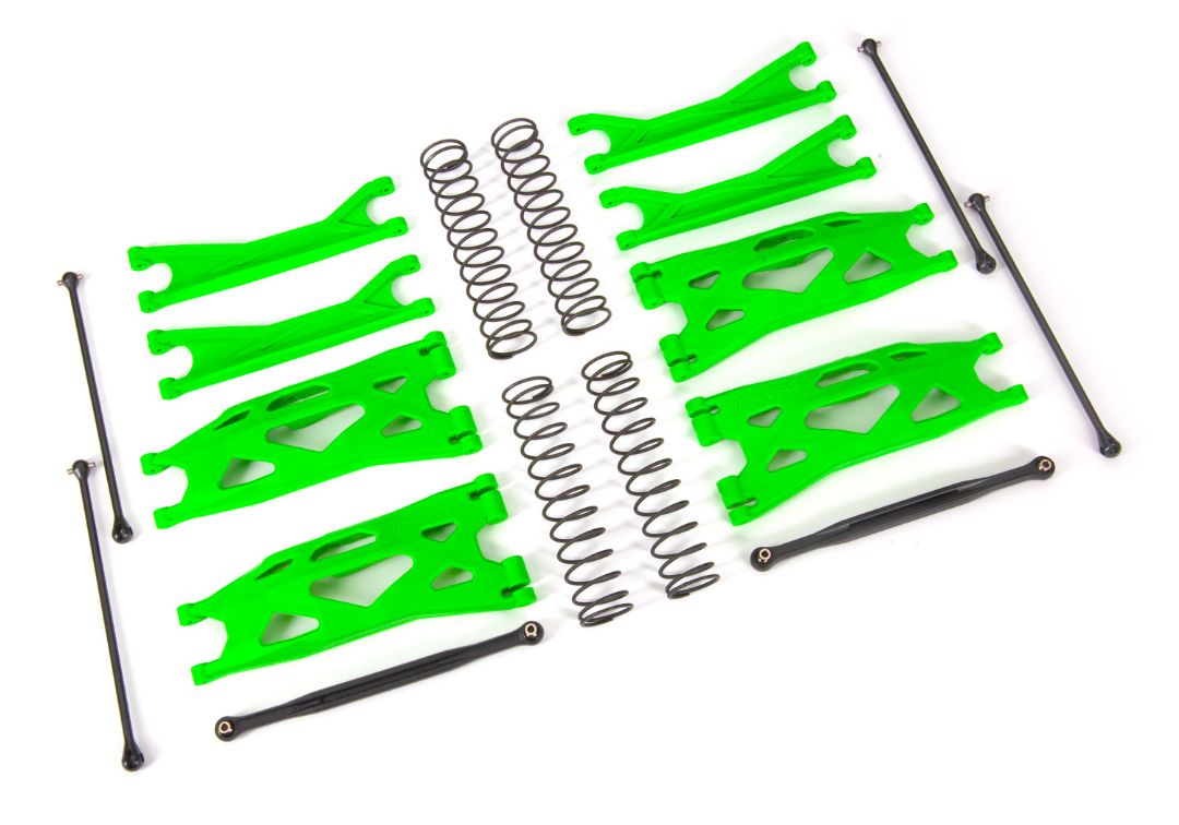 7895G Traxxas Kit de suspensión X-Maxx WideMaxx Verde