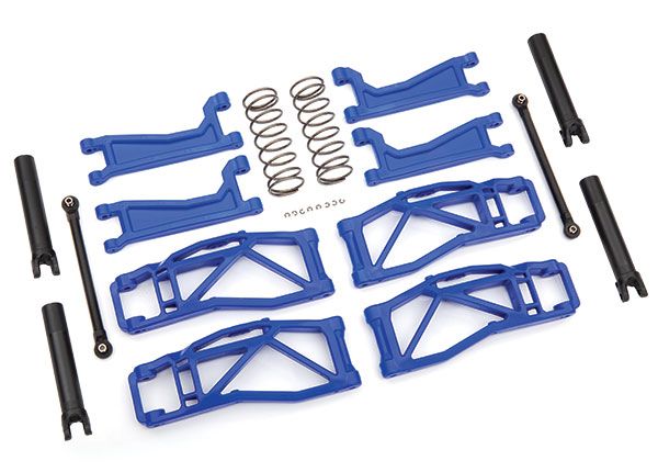 8995X Traxxas Kit de suspensión, WideMAXX, azul