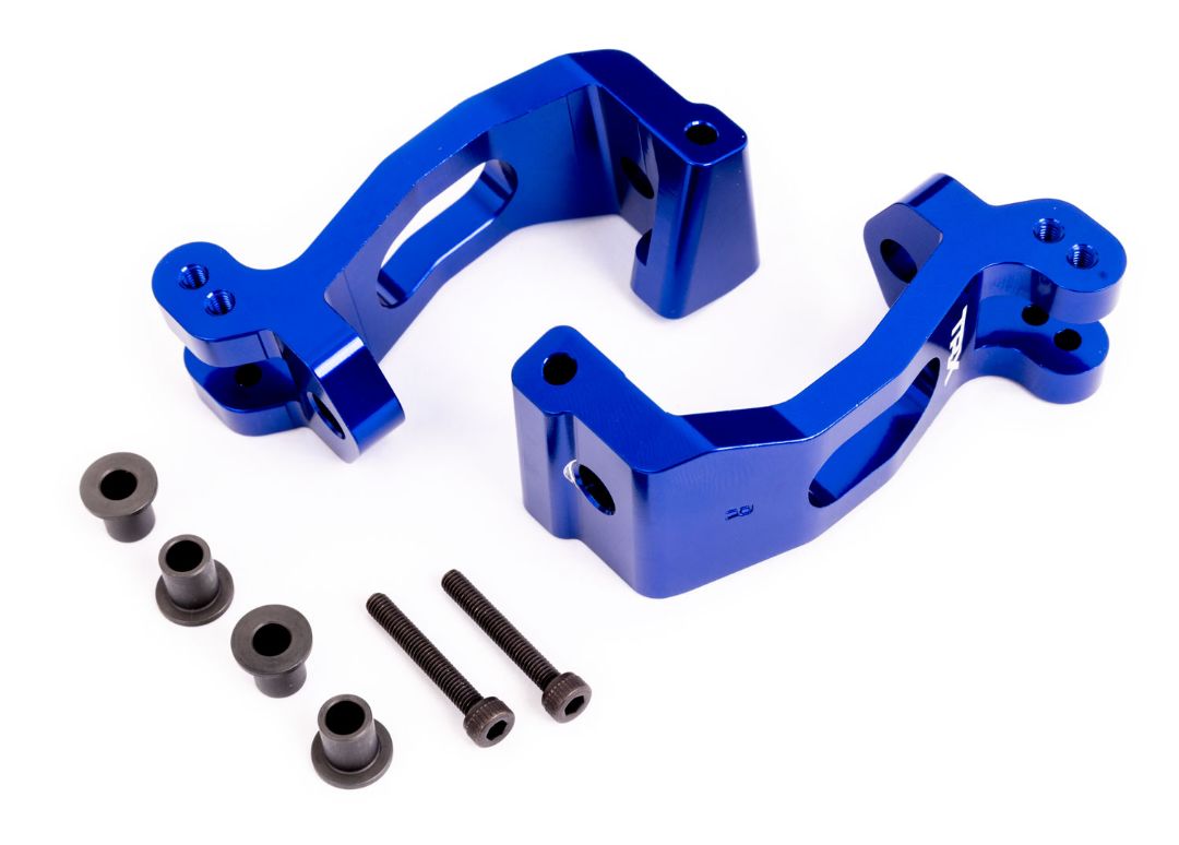 9532 Traxxas Bloques de ruedas (C-Hubs) - Anodizado azul 