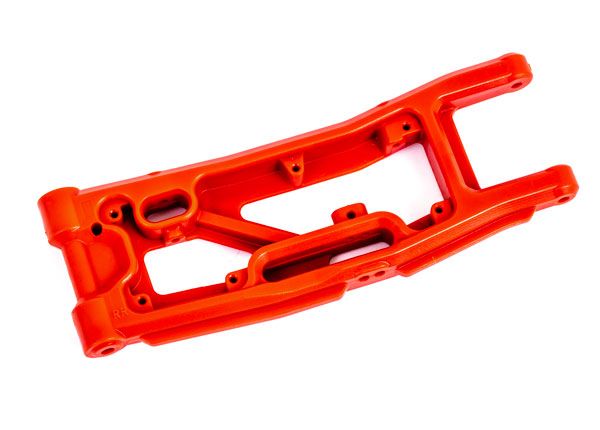 9533R Traxxas Brazo de suspensión, trasero (derecho), rojo 