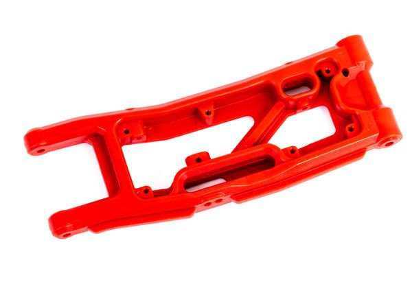 9534R Traxxas Brazo de suspensión, trasero (izquierdo), rojo 